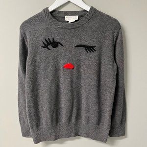 Kate Spade Broome Street Winking Eye Sweater Size Medium
